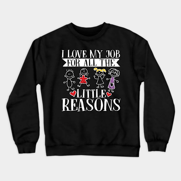 Nanny Mimi Baby tee Crewneck Sweatshirt by Caskara